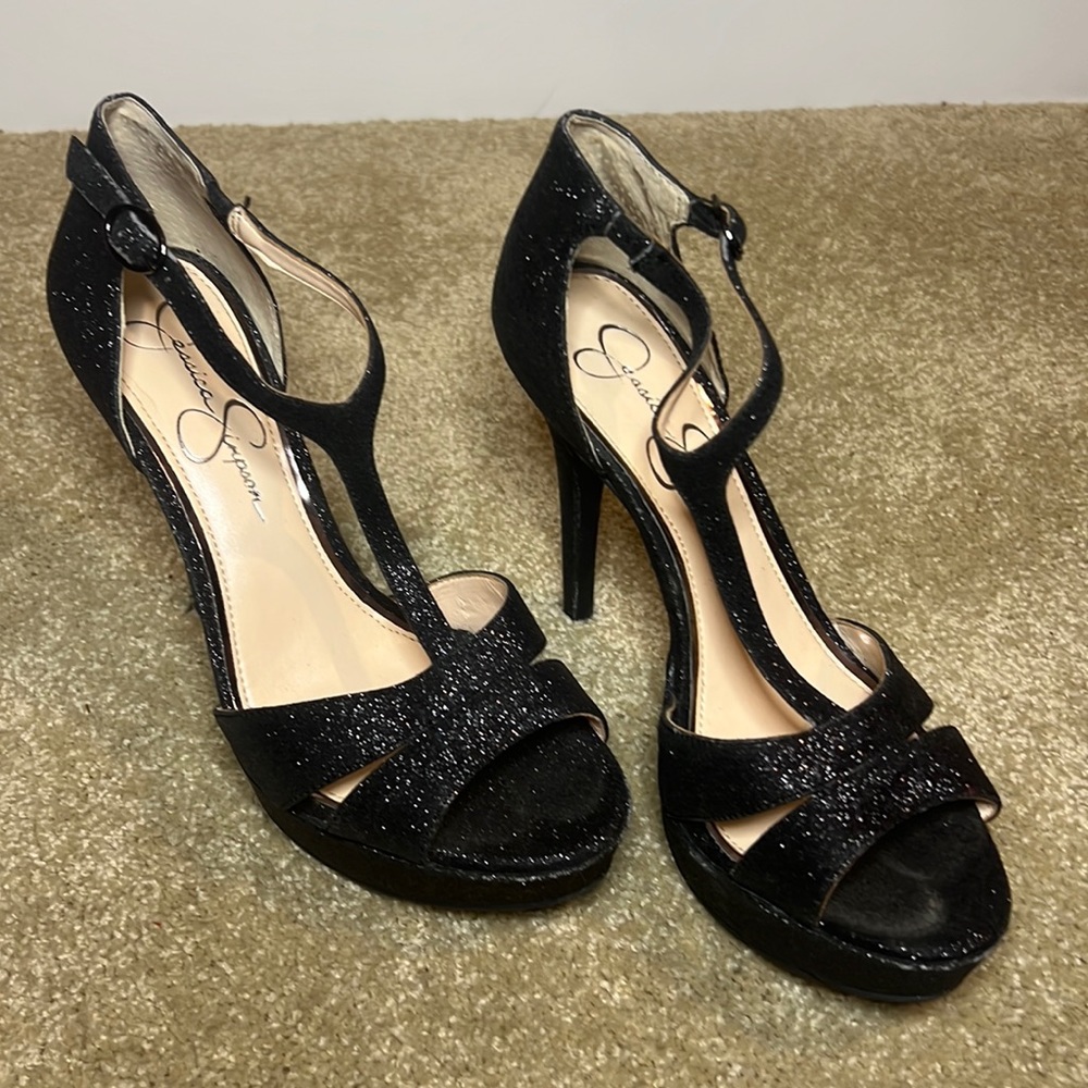 Jessica Simpson platform heels